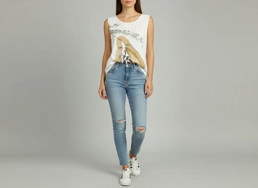 tom and jerry t shirt: Sisley, Футболка жіноча, розмір S