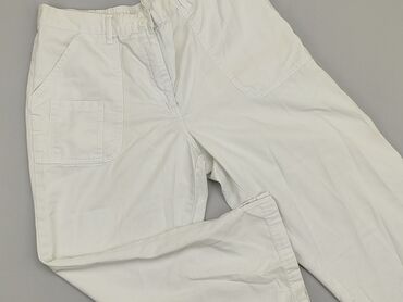 białe letnie spódnice: 3/4 Trousers, L (EU 40), condition - Good