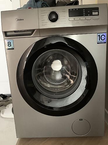 den 8: Стиральная машина Midea 8 кг инвертор, рабочая, без протечек и — 2