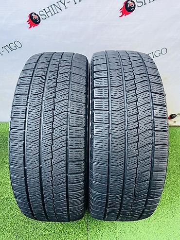 rays volk: Шины 195 / 55 / R 16, Зима, Б/у, Пара, Легковые, Япония, Bridgestone — 1