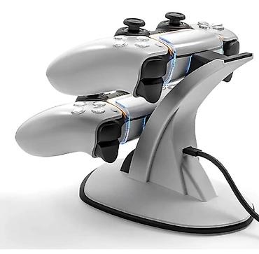nintendo controller: Док-станция для зарядки двух контроллеров PS5 Зарядная подставка для — 2