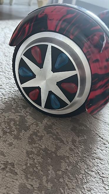 Электротранспорт: Alov naxışlı iki təkərli hoverboard (self-balancing skuter) qirigi — 2