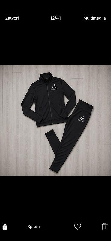 ps baletanke: Crni komplet trenerke Calvin Klein (ck) – jakna i donji deo - — 1