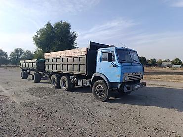 Самосвальный полуприцеп/прицеп с двухсторонней разгрузкой. По два
