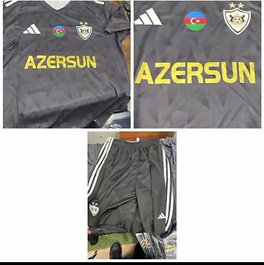 karabağ karavan: Qarabağ FK futbol formasının dəsti - Rəng: tünd boz - Üst köynək — 1