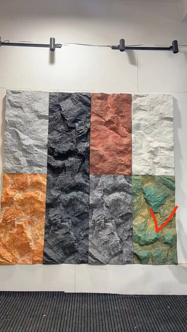 Фасадные 3D панели: Декоративные 3D‑панели для стен и перегородок (двойные на фото в — 1