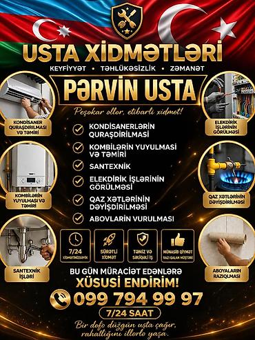 boya işi: Pərvin Usta – peşəkar usta xidmətləri Göstərilən işlər: - — 9