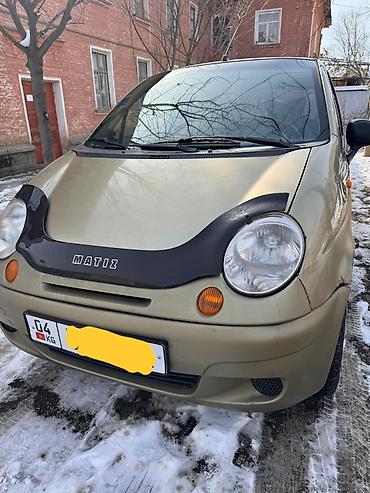Daewoo: Daewoo Matiz: 2009 г., 0.8 л, Механика, Бензин, Хэтчбэк — 2