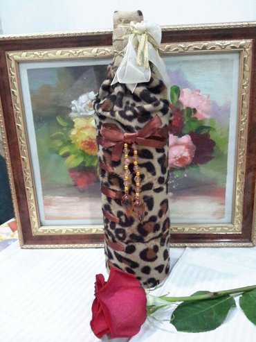 xına dekoru: Продаю декорированную пустую бутылку для тех,, кто собирает такие