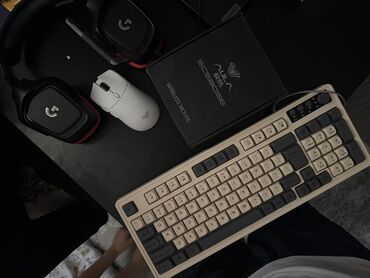 акустические системы logitech с микрофоном: AULA SC 580 SE ползовался 3 ДНЯ ПОЧТИ НОВАЯ СТОИТ 2500 НАУШНИКИ С