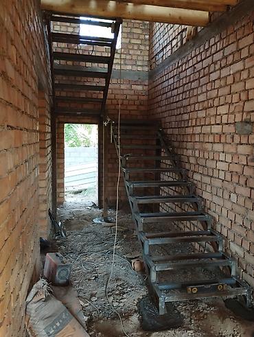 Обшивка лестниц: Каркас жасайбыз — 9