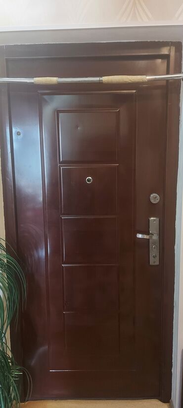 seyf qapi zamoklari: Mənzil üçün İşlənmiş Giriş qapısı 90x200 sm With peephole, Zəmanətsiz, Ünvandan götürmə