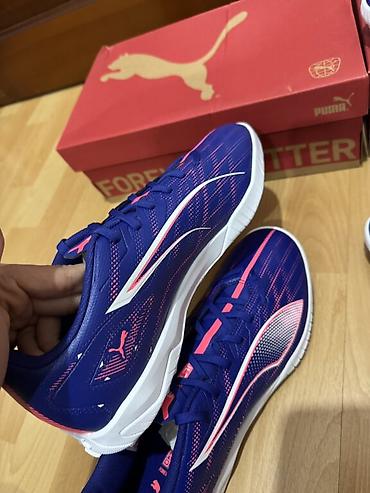 залатой: Мужские кроссовки, 41, 42, 42.5, Puma, Новый, цвет - Синий, Самовывоз — 7