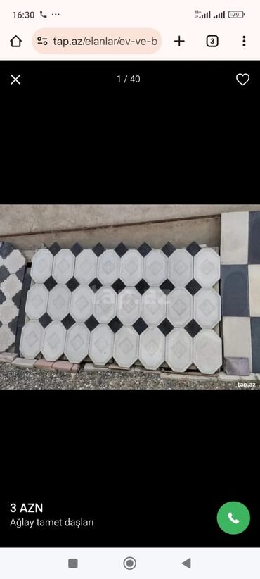 Ağlay: Aglay Fasad Daşlari Tamet Balyans Tumba Şar Vs Daşlarin Satişi — 30