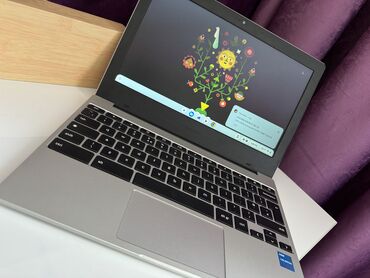 Ноутбуки: Ноутбук, Samsung, 64 ГБ ОЗУ, Intel Celeron, 11.6 ", память SSD