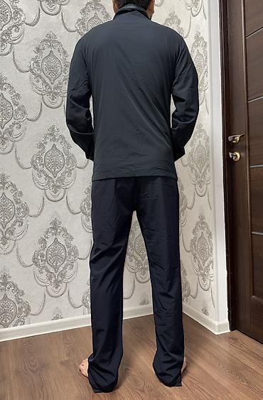кожаные брюки: Мужской спортивный костюм, XL, Новый, цвет - Черный, Самовывоз — 2