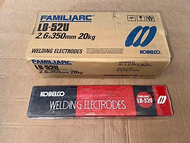 Электроды: Этектроды LB-52U (Kobelco) - оригинал: •2,6мм •3,2мм •4,0мм — 9