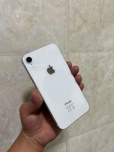 купить ноутбук в рассрочку бишкек: IPhone Xr, Колдонулган, 64 ГБ, Каптама, Коргоочу айнек, 100 %