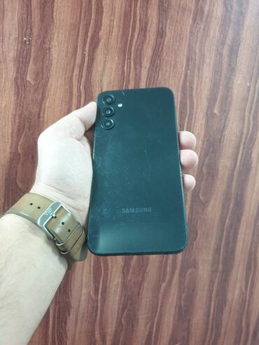 samsunk s4: Samsung Galaxy A24 4G, 128 GB, rəng - Qara, Zəmanət, Barmaq izi, Simsiz şarj