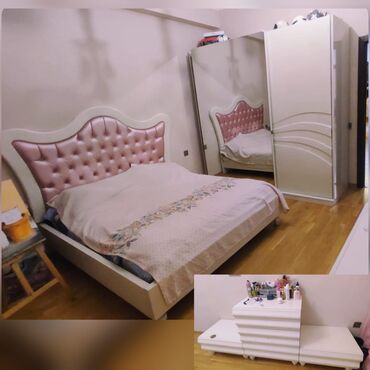 софа кровать: *YATAQ mebeli :-TƏCİLİ SATILIR*‼️ QİYMƏT:-650₼ Təmiz maşın boyasıdır