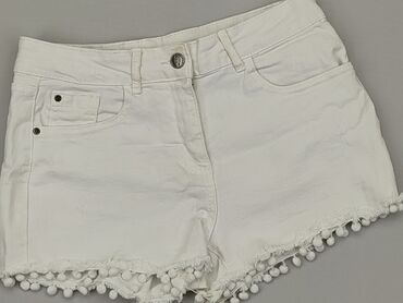 białe bluzki damskie z koronką: Shorts, M (EU 38), condition - Good