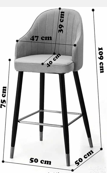 Stolice: Nove moderne barske stolice  ! Transformišite svoj prostor sa našim — 6