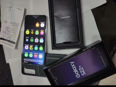 samsung a52s: Samsung Galaxy S22 Plus, Новый, 128 ГБ, цвет - Белый, 1 SIM, 2 SIM, eSIM