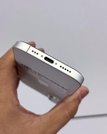 apple 16e: IPhone 17, Б/у, 256 ГБ, White Titanium, Защитное стекло, Чехол, В рассрочку, 90 % — 4