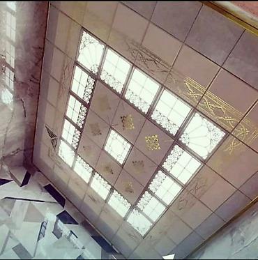 Asma tavanlar: Alminyum asma tavanların geniş çeşidləri var yeni model keram rənginə — 7