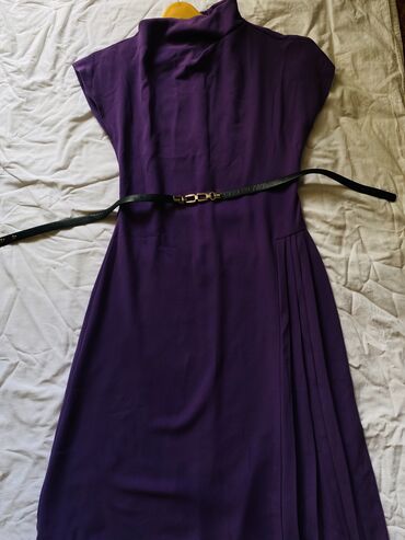 вечернее платье велюр: Вечернее платье, Классическое, Длинная модель, Велюр, Без рукавов, M (EU 38)