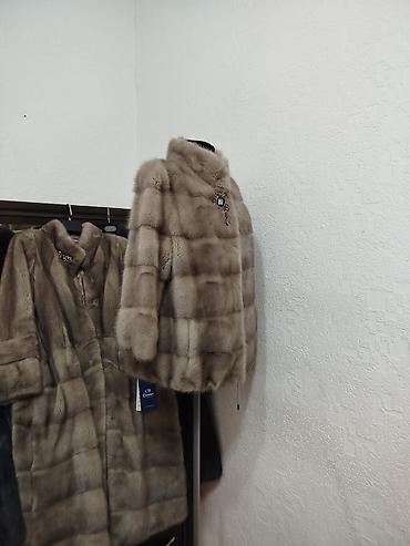 Шубы: Шуба, Норка, Короткая модель, M — 10