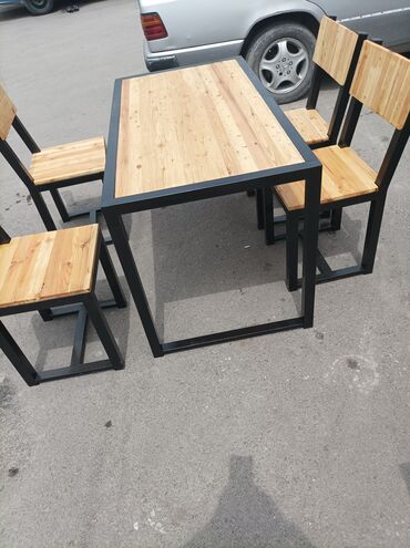 Кухонные столы и стулья: Кухонный стол и стул — 3