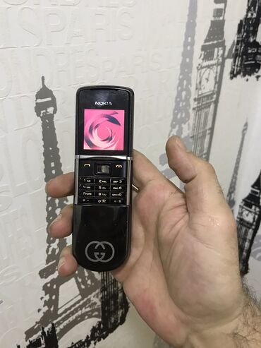 nokia e61: Nokia 8 Sirocco, 2 GB, rəng - Qara, Düyməli