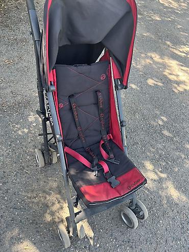 толокары бишкек: Балдар арабасы, Cybex, түсү - Кара, Колдонулган, Өзү алып кетүү — 4