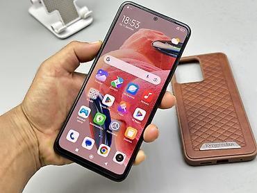 j 7: Redmi, Redmi Note 12, Б/у, 128 ГБ, цвет - Синий, 2 SIM — 3