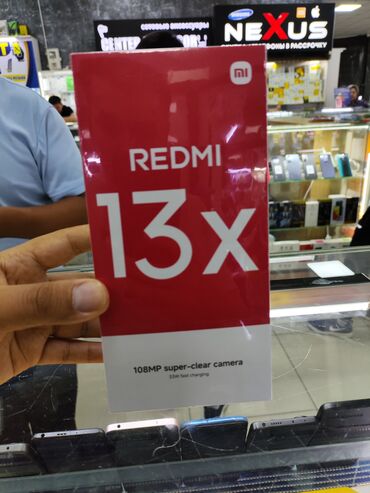 мобильные телефоны редми 8: Redmi, Redmi 13, Новый, 256 ГБ, цвет - Черный, 2 SIM