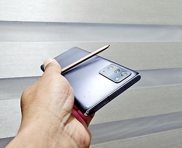 самсунг note 20: Samsung Galaxy Note 20, Б/у, 256 ГБ, цвет - Черный, 1 SIM, 2 SIM — 6