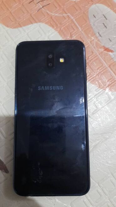 телефон флай 4490: Samsung Galaxy A6 Plus, Б/у, 32 ГБ, цвет - Голубой, 2 SIM
