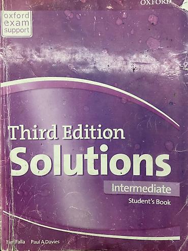 Спорт жана хобби: Рабочая тетрадь Solution by Oxford 2 тетради чистые и 2 книги б/у( — 2