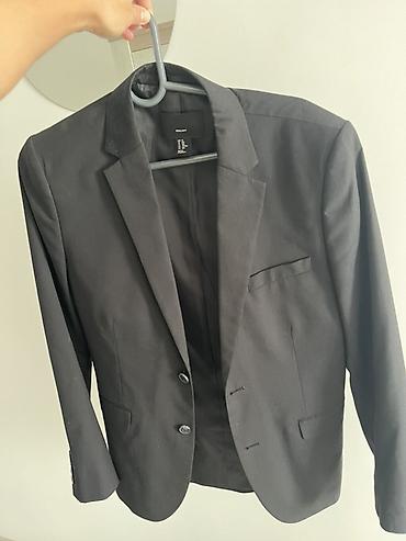 Muški sako H&M – Regular Fit - Boja: crna - Kroj: Regular Fit -