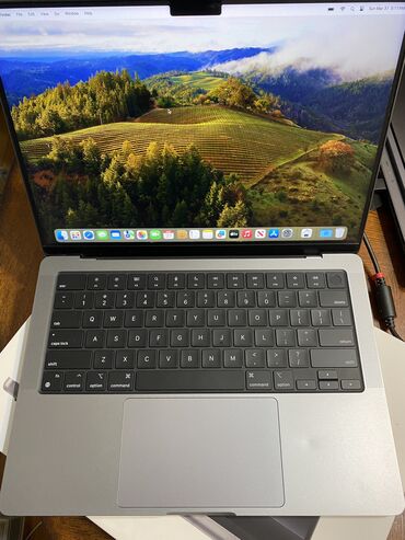 Ноутбуки и нетбуки: Ультрабук, Apple, 8 ГБ ОЗУ, Apple M3 Pro, 14 ", Б/у, Для работы, учебы, память SSD