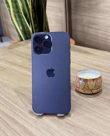 бу телефоны в бишкеке айфон: IPhone 14 Pro Max, Колдонулган, 256 ГБ, Deep Purple, 100 %