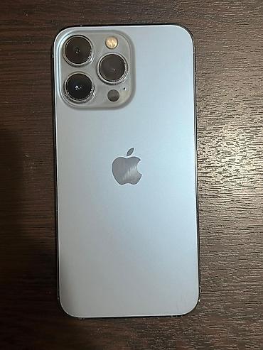 iphone batarya: IPhone 13 Pro, 128 GB, Sierra Blue — 1