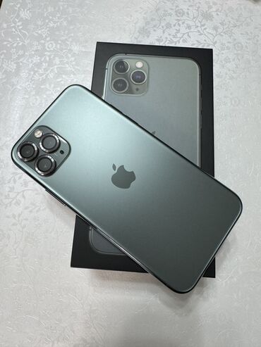 игровой руль бишкек цена: IPhone 11 Pro, Б/у, 256 ГБ, Зеленый, Зарядное устройство, Чехол, Коробка, 74 %