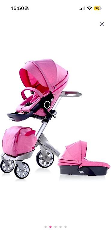 usaq masn: Uşaq arabası – 3 təkərli, yüksək oturacaqlı model (Stokke tərzində — 2