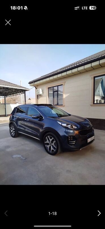 Kia: Kia Sportage: 2018 г., 1.6 л, Автомат, Бензин, Кроссовер