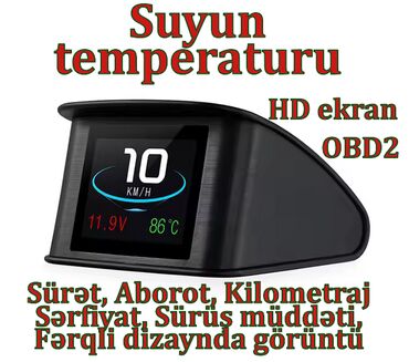 maşın üstü çadır: Salam. Yenidir. Suyun temperaturu, abarot, voltaj, gedilən yol