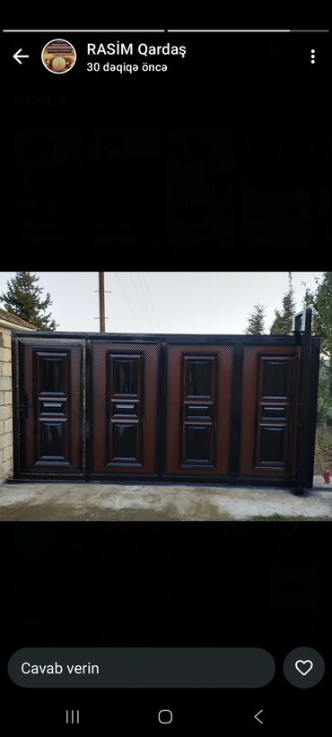 Balkon məhəccərləri: Balkon məhəccəri, Dəmir — 6