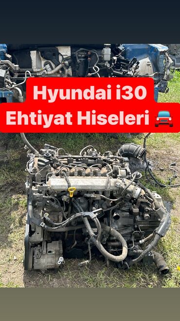 Sbor motorlar və silindr başlıqları: Hyundai I30, 1.6 l, Dizel, 2009 il, İşlənmiş