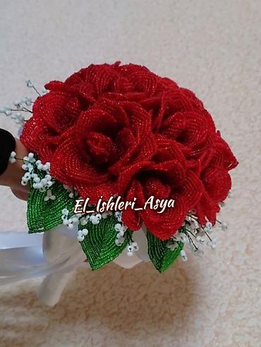 Bitkilər üçün dibçəklər: Muncuqdan el ishleri — 14